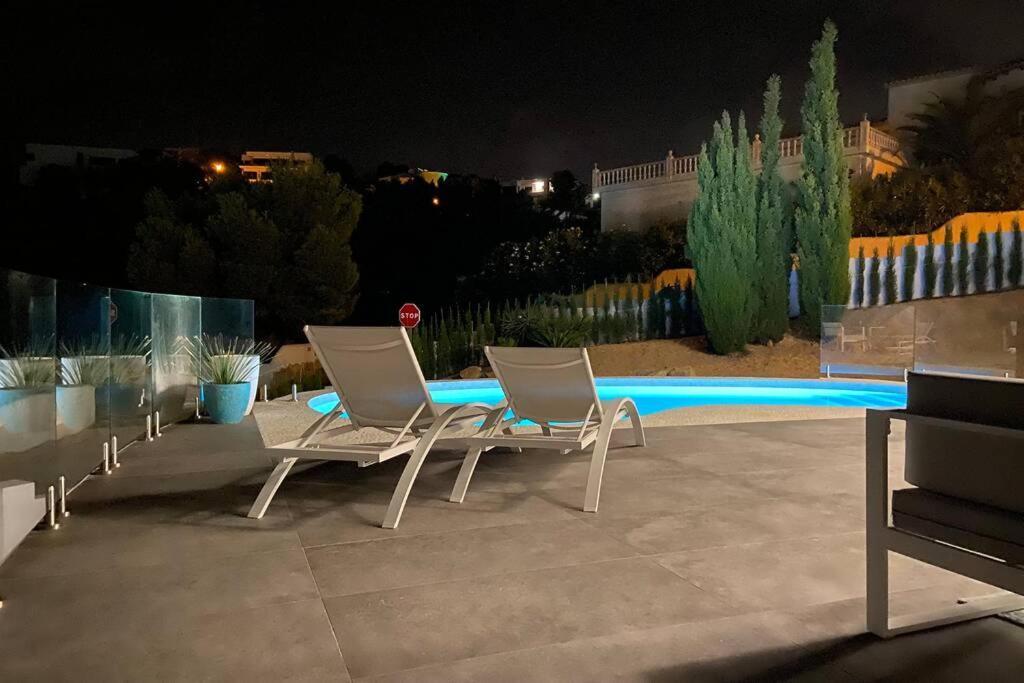 Precioso Apartamento En Una Villa Con Piscina En Cumbre Del Sol Moraira Benitachell Buitenkant foto